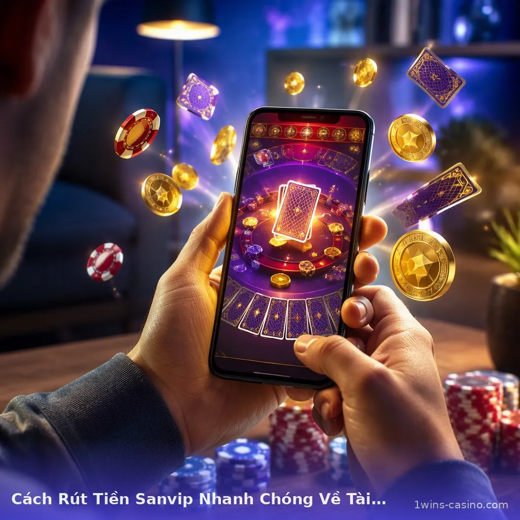 Cách Rút Tiền Sanvip Nhanh Chóng Về Tài Khoản Ngân Hàng — sanvip · ảnh 2