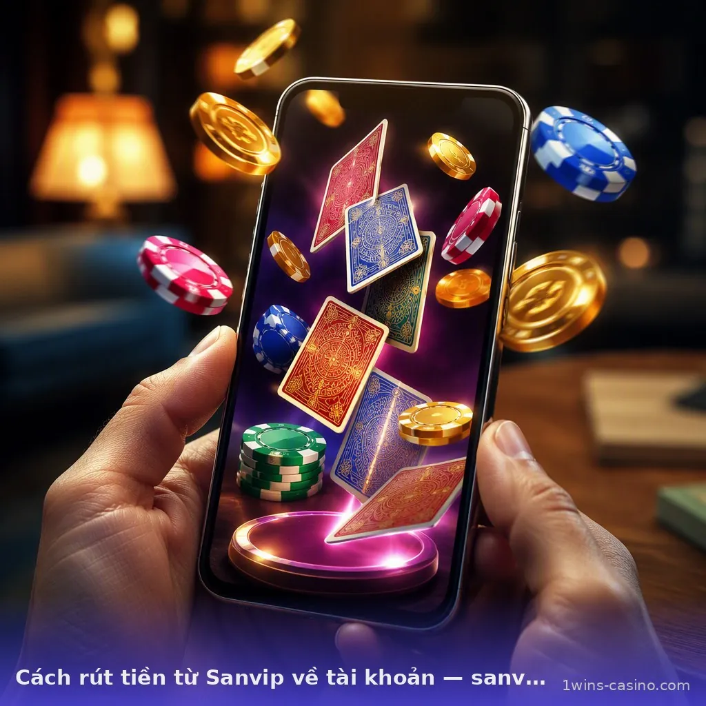 Cách rút tiền từ Sanvip về tài khoản — sanvip · ảnh 2
