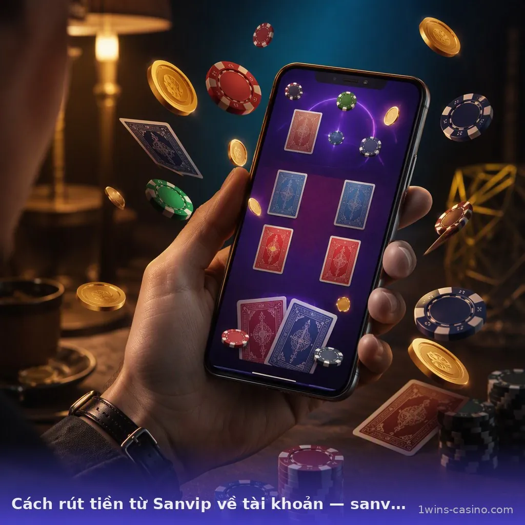 Cách rút tiền từ Sanvip về tài khoản — sanvip · ảnh 3