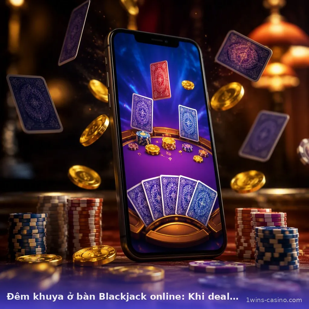 Đêm khuya ở bàn Blackjack online: Khi dealer vừa chia bài vừa trò chuyện — sanvip · ảnh 1