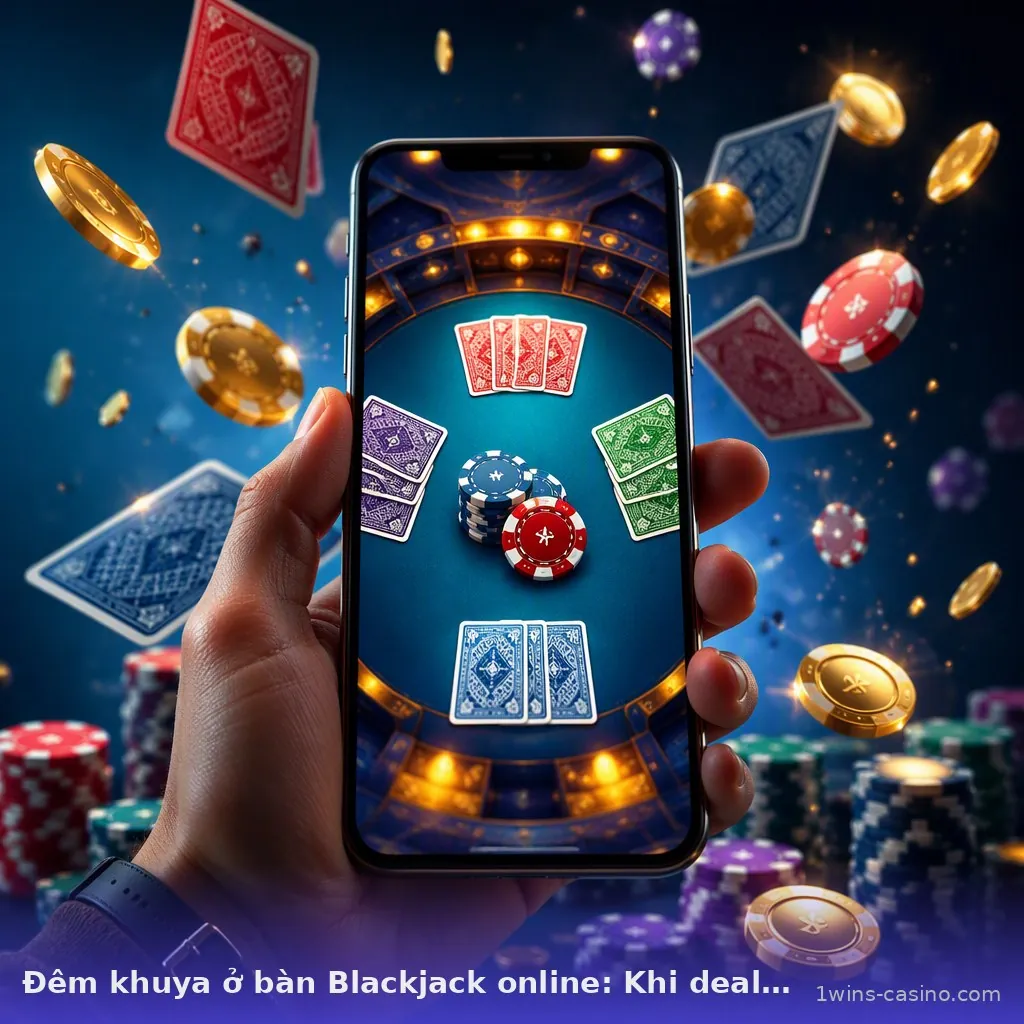 Đêm khuya ở bàn Blackjack online: Khi dealer vừa chia bài vừa trò chuyện