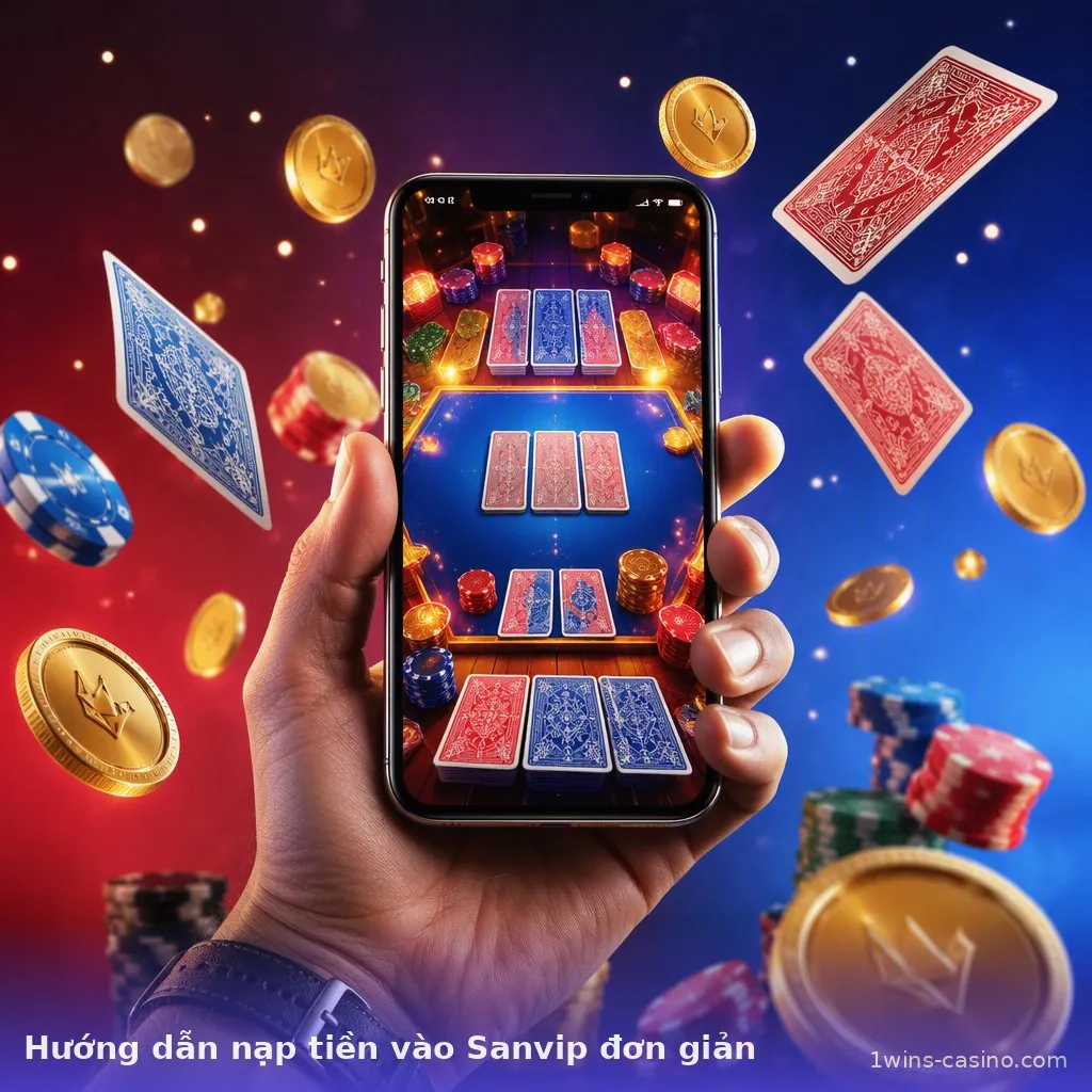 Hướng dẫn nạp tiền vào Sanvip đơn giản
